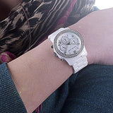 Buy Shop Michael Kors Runway White Dial White Steel Strap Watch for Women - MK5188 USA Online