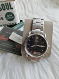 Buy Shop Fossil The Commuter Black Dial Silver Steel Strap Watch for Men - FS5391 USA Online