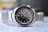 Buy Shop Seiko 5 Sports SKX Series Regatta Timer Retro Blue Dial Silver Steel Strap Watch For Men - SRPK13K1 USA Online