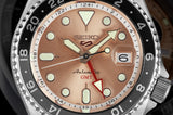 Buy Shop Seiko 5 Sports GMT Thong Sia Limited Edition Brown Dial Silver Steel Strap Watch for Men - SSK043K1 USA Online