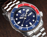 Buy Shop Seiko 5 Sports Automatic Blue Dial Silver Steel Strap Watch For Men - SRPD53K1 USA Online