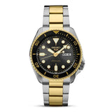 Buy Shop Seiko 5 Sports Automatic Special Creation Black Dial Two Tone Steel Strap Watch For Men - SRPK22 USA Online