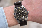 Buy Shop Seiko Prospex 1965 Diver’s Re-Interpretation Automatic Black Dial Brown NATO Strap Watch For Men - SPB239J1 USA Online