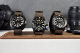 Buy Shop Seiko Prospex Black Series 1965 Limited Edition Black Dial Brown NATO Strap Watch For Men - SPB253J1 USA Online