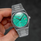 Buy Shop Tissot PRX Powermatic 80 Automatic Mint Green Dial Silver Steel Strap Watch for Men - T137.407.11.091.01 USA Online