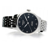 Buy Shop Tissot Le Locle Automatic Black Dial Silver Steel Strap Watch For Men - T006.408.11.057.00 USA Online