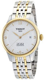 Buy Shop Tissot Le Locle Automatic Silver Dial Two Tone Steel Strap Watch For Men - T006.408.22.037.00 USA Online