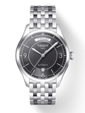 Buy Shop Tissot T Classic T One Automatic Black Dial Silver Steel Strap Watch For Men - T038.430.11.057.00 USA Online