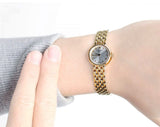 Buy Shop Tissot T Lady Lovely Silver Dial Gold Steel Strap Watch For Women - T058.009.33.031.00 USA Online