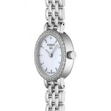 Buy Shop Tissot Lovely Mother of Pearl Dial Silver Steel Strap Watch For Women - T058.009.61.116.00 USA Online