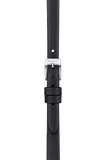 Buy Shop Tissot Lovely Square Quartz Diamonds Black Dial Black Leather Strap Watch For Women - T058.109.16.056.00 USA Online