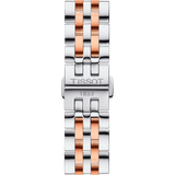 Buy Shop Tissot T Classic Tradition White Dial Two Tone Mesh Bracelet Watch For Men - T063.610.22.037.01 USA Online