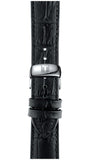 Buy Shop Tissot T Classic Tradition Black Dial Black Leather Strap Watch For Men - T063.610.16.057.00 USA Online