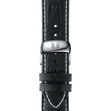 Buy Shop Tissot T Classic Tradition Chronograph Black Dial Black Leather Strap Watch For Men - T063.617.16.057.00 USA Online