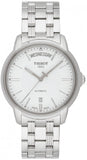Buy Shop Tissot T Classic Automatic III Day Date White Dial Silver Steel Strap Watch for Men - T065.930.11.031.00 USA Online