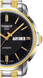 Buy Shop Tissot Automatics III Day Date Black Dial Two Tone Steel Strap Watch For Men - T065.430.22.051.00 USA Online