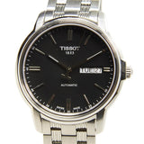 Buy Shop Tissot Automatics III Black Dial Silver Steel Strap Watch For Men - T065.430.11.051.00 USA Online