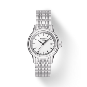 Buy Shop Tissot Carson Lady Steel Quartz Watch For Women - T085.210.11.011.00 USA Online
