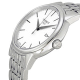 Buy Shop Tissot Carson Steel White Dial Silver Steel Strap Watch For Men - T085.410.11.011.00 USA Online