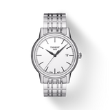 Buy Shop Tissot Carson Steel White Dial Silver Steel Strap Watch For Men - T085.410.11.011.00 USA Online