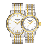 Buy Shop Tissot Carson Steel Lady White Dial Quartz Watch For Women - T085.210.22.011.00 USA Online