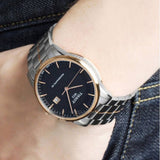 Buy Shop Tissot Luxury Powermatic 80 Black Dial Silver Steel Strap Watch For Men - T086.407.22.051.00 USA Online