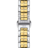 Buy Shop Tissot Flamingo Mother of Pearl White Dial Two Tone Steel Strap Watch For Women - T094.210.22.111.01 USA Online