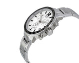 Buy Shop Tissot Quickster Chronograph Silver Dial Watch For Men - T095.417.11.037.00 USA Online