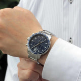 Buy Shop Tissot Quickster Chronograph Blue Dial Watch For Men - T095.417.11.047.00 USA Online