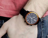 Buy Shop Tissot T Sport Quickster Chronograph Black Dial Black Rubber Strap Watch For Men - T095.417.36.057.01 USA Online