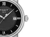 Buy Shop Tissot T Classic Bridgeport Black Dial Black Leather Strap Watch For Men - T097.410.16.058.00 USA Online