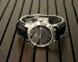 Buy Shop Tissot T Classic Bridgeport Black Dial Black Leather Strap Watch For Men - T097.410.16.058.00 USA Online