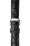 Buy Shop Tissot T Classic Bridgeport Black Dial Black Leather Strap Watch For Men - T097.410.16.058.00 USA Online