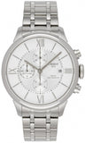 Buy Shop Tissot Chemin des Tourelles Automatic Chronograph White Dial Silver Steel Strap Watch for Men - T099.427.11.038.00 USA Online