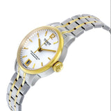 Buy Shop Tissot Chemin Des Tourelles Powermatic 80 Lady Silver Dial Two Tone Steel Strap Watch For Women - T099.207.22.037.00 USA Online