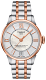 Buy Shop Tissot Chemin des Tourelles Powermatic 80 Silver Dial Two Tone Steel Strap Watch for Men - T099.407.22.038.02 USA Online