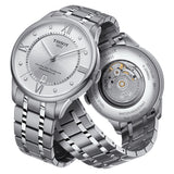 Buy Shop Tissot Chemin Des Tourelles Powermatic 80 Diamonds Silver Dial Silver Steel Strap Watch for Men - T099.407.11.033.00 USA Online