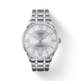 Buy Shop Tissot Chemin Des Tourelles Powermatic 80 Silver Dial Silver Steel Strap Watch For Men - T099.407.11.038.00 USA Online
