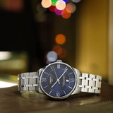 Buy Shop Tissot Chemin Des Tourelles Powermatic 80 Blue Dial Silver Steel Strap Watch for Men - T099.407.11.048.00 USA Online