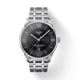 Buy Shop Tissot Chemin Des Tourelles Powermatic 80 Black Dial Silver Steel Strap Watch For Men - T099.407.11.058.00 USA Online