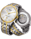 Buy Shop Tissot Chemin Des Tourelles Powermatic 80 Silver Dial Two Tone Steel Strap Watch For Men - T099.407.22.037.00 USA Online