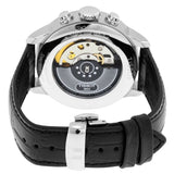 Buy Shop Tissot T Classic Chemin Des Tourelles Chronograph Black Dial Black Leather Strap Watch For Men - T099.427.16.058.00 USA Online