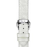 Buy Shop Tissot Chemin Des Tourelles Powermatic 80 Lady White Dial White Leather Strap Watch For Women - T099.207.16.116.00 USA Online