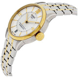 Buy Shop Tissot Chemin Des Tourelles Powermatic 80 Cosc Silver Dial Two Tone Steel Strap Watch For Men - T099.408.22.038.00 USA Online