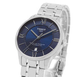 Buy Shop Tissot Chemin Des Tourelles Powermatic 80 Blue Dial Silver Steel Strap Watch for Men - T099.407.11.048.00 USA Online