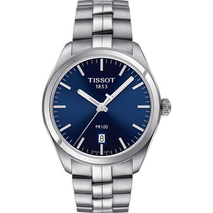 Buy Shop Tissot PR 100 Sport Chic 39mm Blue Dial Watch For Men - T101.410.11.041.00 USA Online