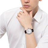 Buy Shop Tissot T Classic PR 100 White Dial Black Leather Strap Watch for Men - T101.410.16.031.00 USA Online