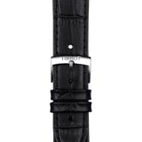 Buy Shop Tissot T Classic PR 100 White Dial Black Leather Strap Watch for Men - T101.410.16.031.00 USA Online