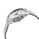 Buy Shop Tissot PR 100 Chronograph White Dial Silver Mesh Bracelet Watch For Men - T101.417.11.031.02 USA Online