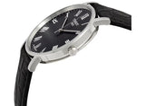 Buy Shop Tissot Everytime Medium Black Dial Black Leather Strap Watch For Men - T109.410.16.053.00 USA Online